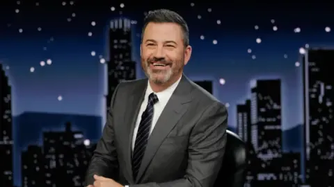 TV personality Jimmy Kimmel temporarily taken off broadcast due to questionable statements concerning right-wing commentator Charlie Kirk