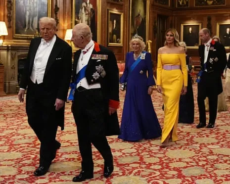 The Royal Family Roll Out Red Carpet Amid Protests; Kimmel Taken Off Air Due To Charlie Kirk Remarks